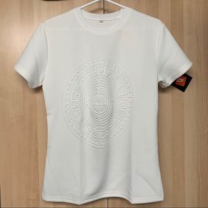 White 3D Graphic Tee
